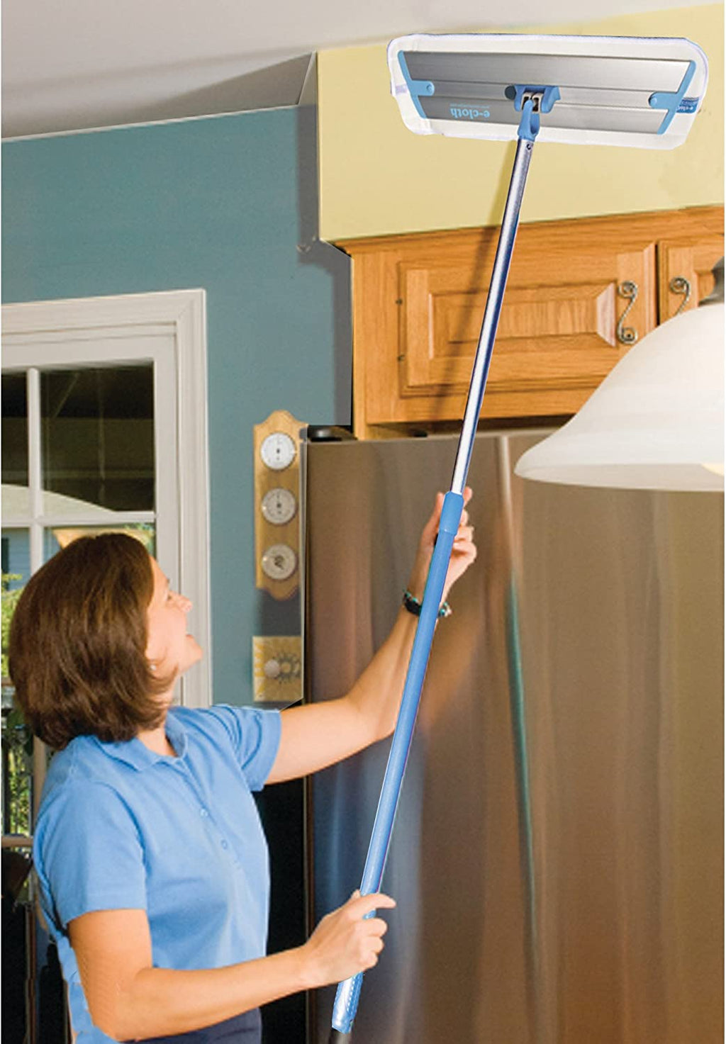 Microfiber Deep Clean Mop - Ideal for Hardwood, Laminate, Tile, and Stone Flooring, Washable and Reusable with 100 Wash Guarantee