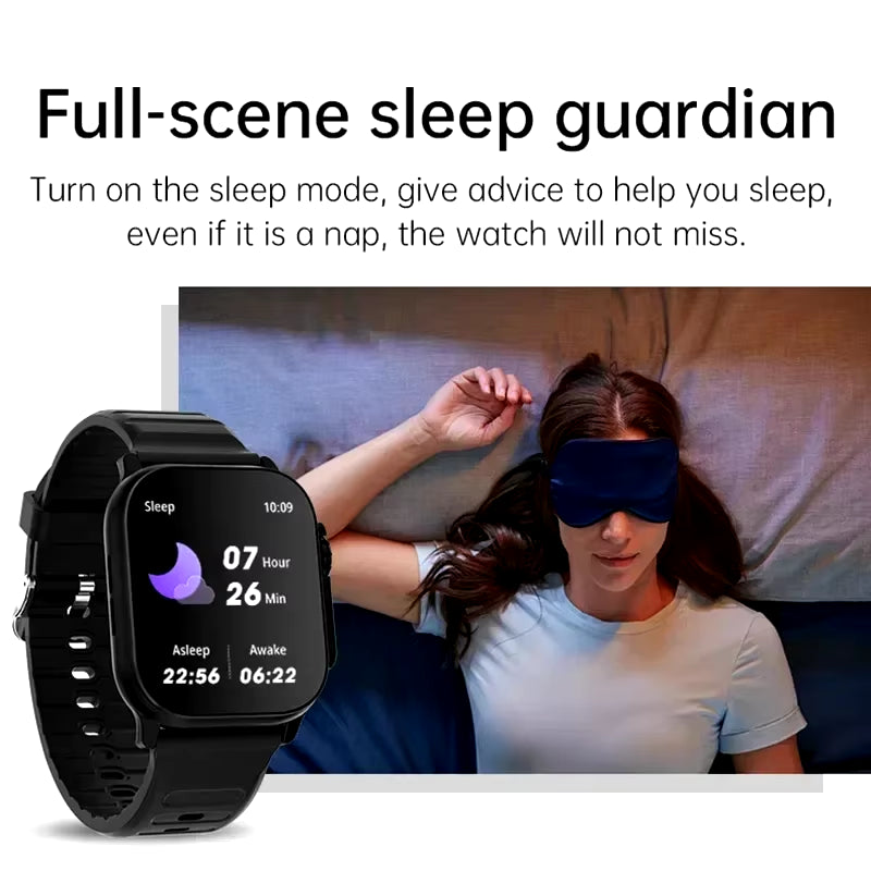 T900 Ultra Smartwatch: Bluetooth Calling, Heart Rate Monitor, Sports Tracker for Android & iOS