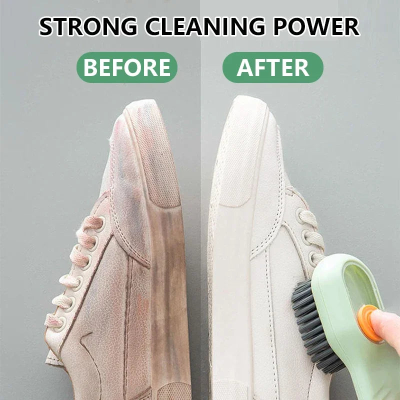 Shoe Washing Machine Bag Set with Soft Bristle Brush – Durable Laundry Bags for All Shoes (1/2/4PCS)