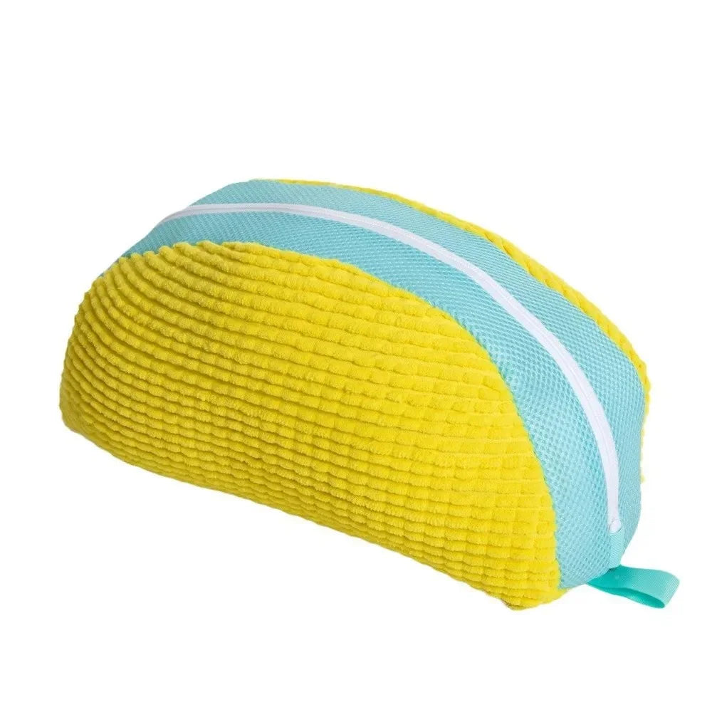 Shoe Washing Machine Bag Set with Soft Bristle Brush – Durable Laundry Bags for All Shoes (1/2/4PCS)