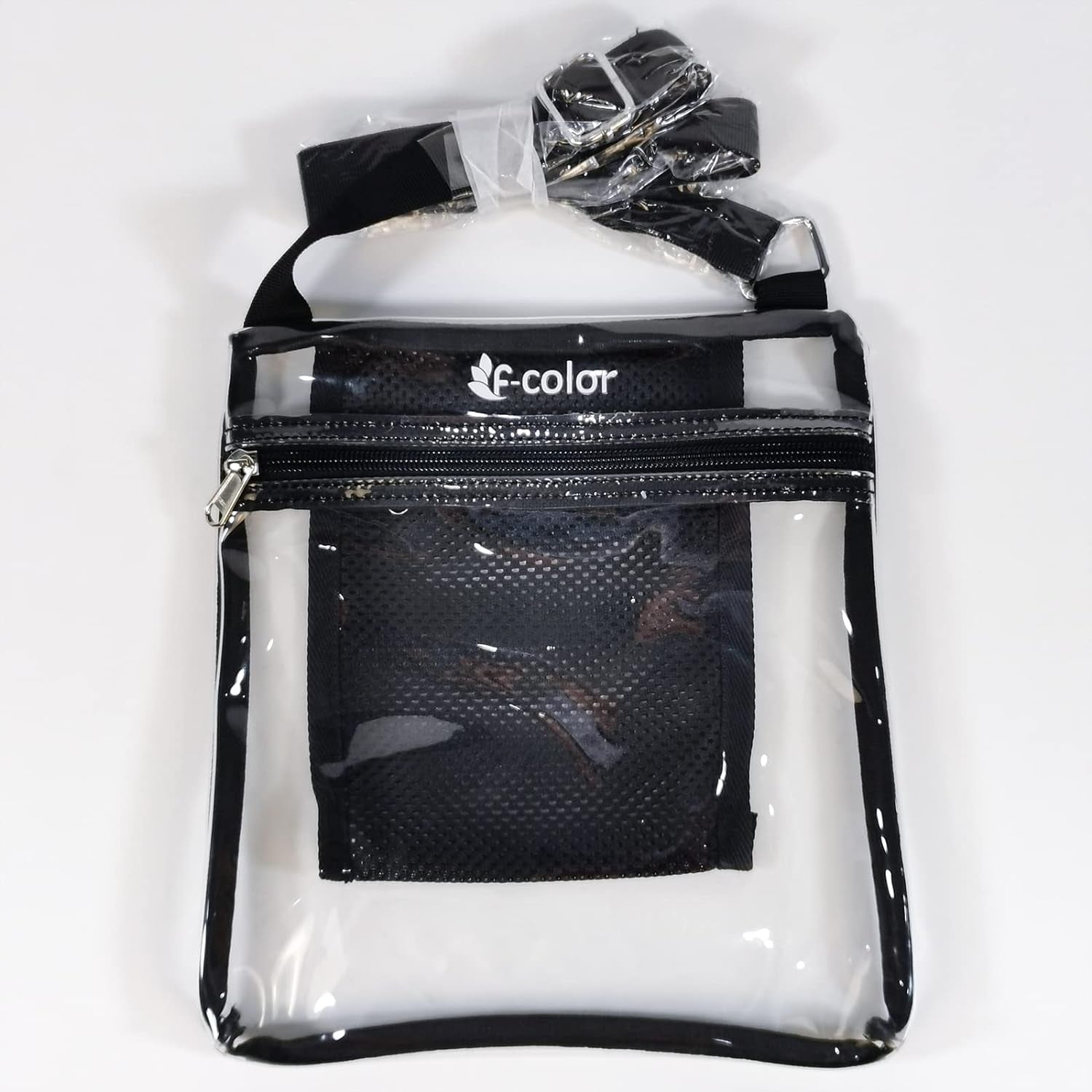 Stadium-Compatible Clear Crossbody Purse for Women